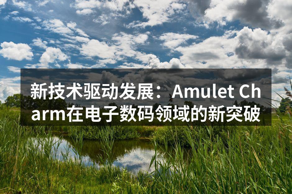 新技术驱动发展：Amulet Charm在电子数码领域的新突破